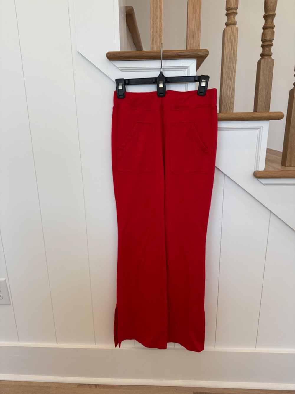 Maeve Anthropologie Bright Red Knit pants size small